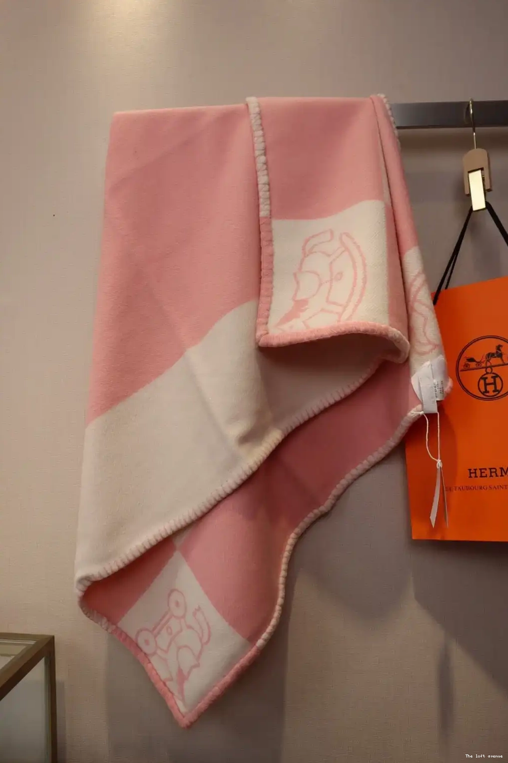 BLANKET WOOL THROW BABY AVALON ADADA HERMES 0512